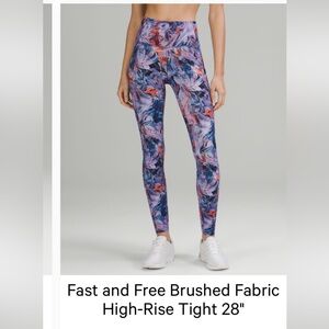 Fast and Free Brushed Fabric High-Rise Tight 28”